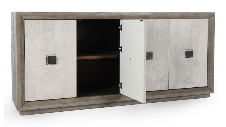 Denver 4DR Sideboard Dist. Antique White 80 W