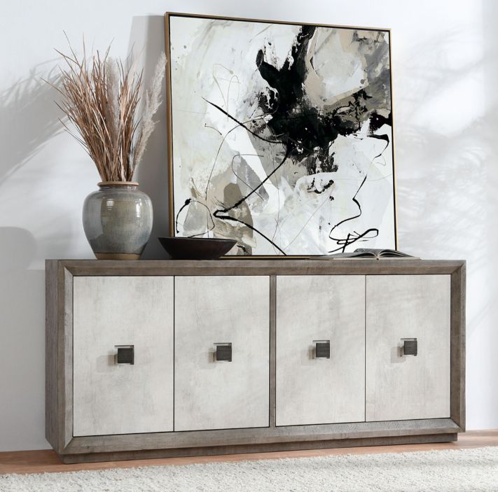 Denver 4DR Sideboard Dist. Antique White 80 W