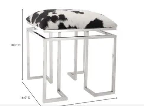 APPA STOOL SQUARE 16.0” W X 16.0” D X 18.0” H