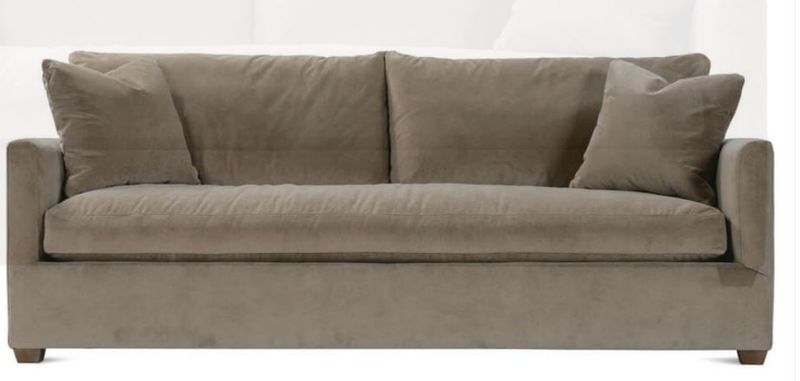 Quick ship! Lilah Sofa - (20043-28)- Choc, 89 x 40 x H 38