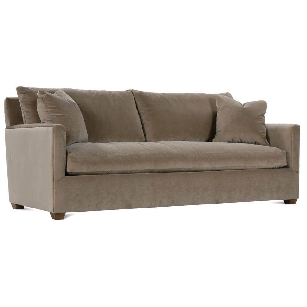 Quick ship! Lilah Sofa - (20043-28)- Choc, 89 x 40 x H 38