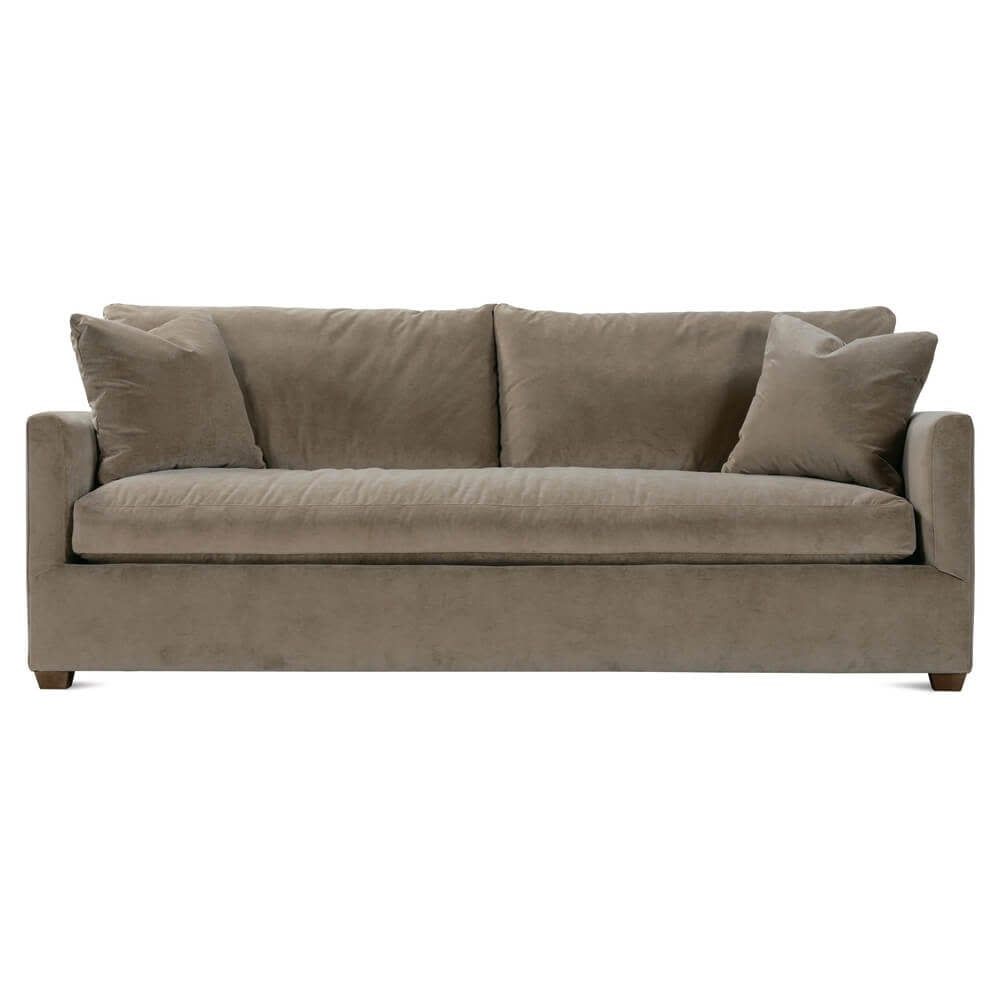 Quick ship! Lilah Sofa - (20043-28)- Choc, 89 x 40 x H 38