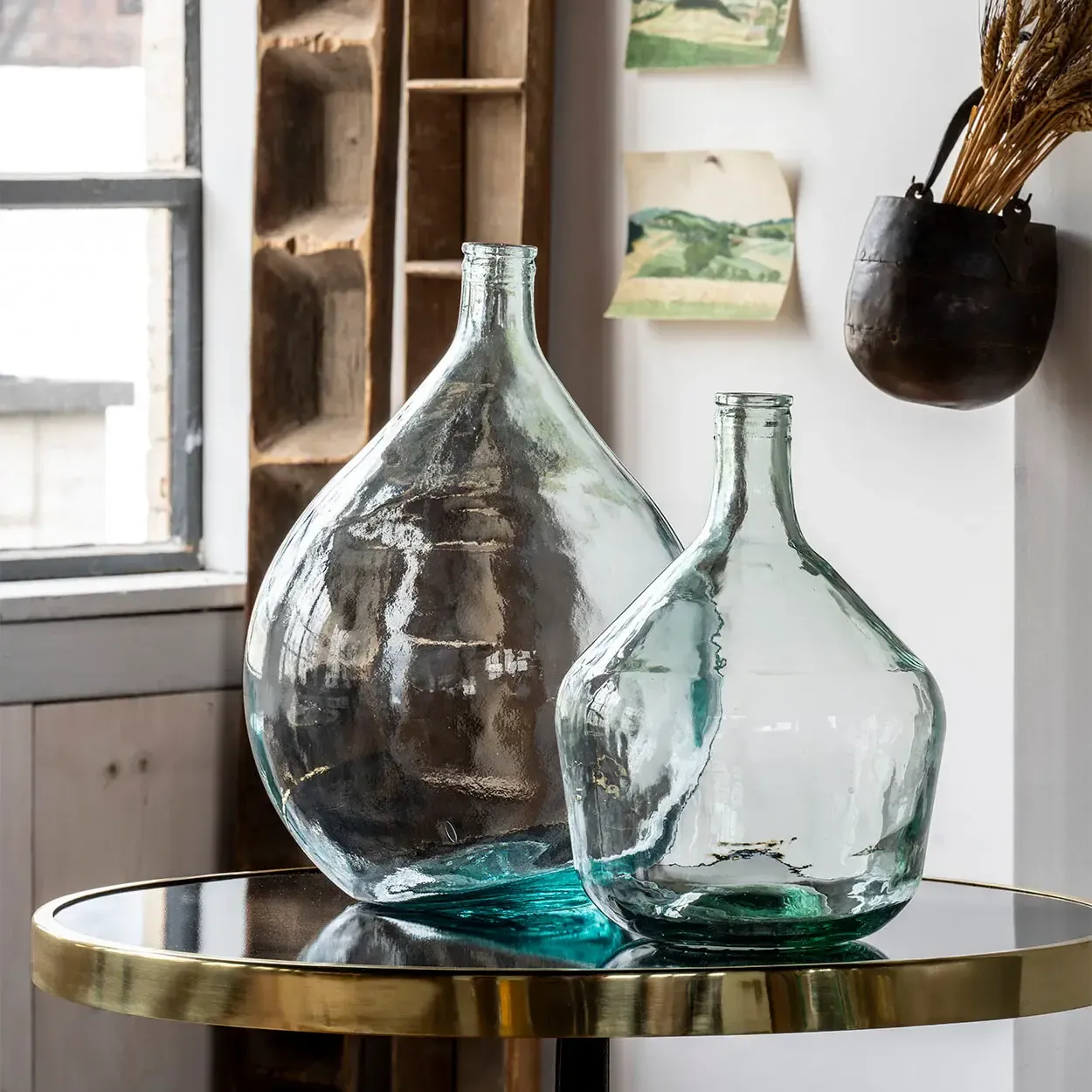 Balon Bottle - Medium  appro 13&quot; in diameter and 20&quot; in height.