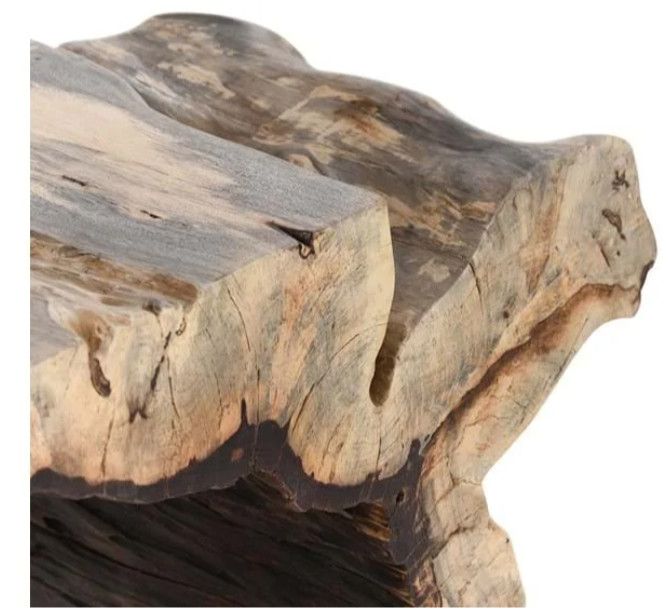 35-39&quot; Console Table Natural  35-41.5&quot; W X 15.75&quot; D X 31&quot; H