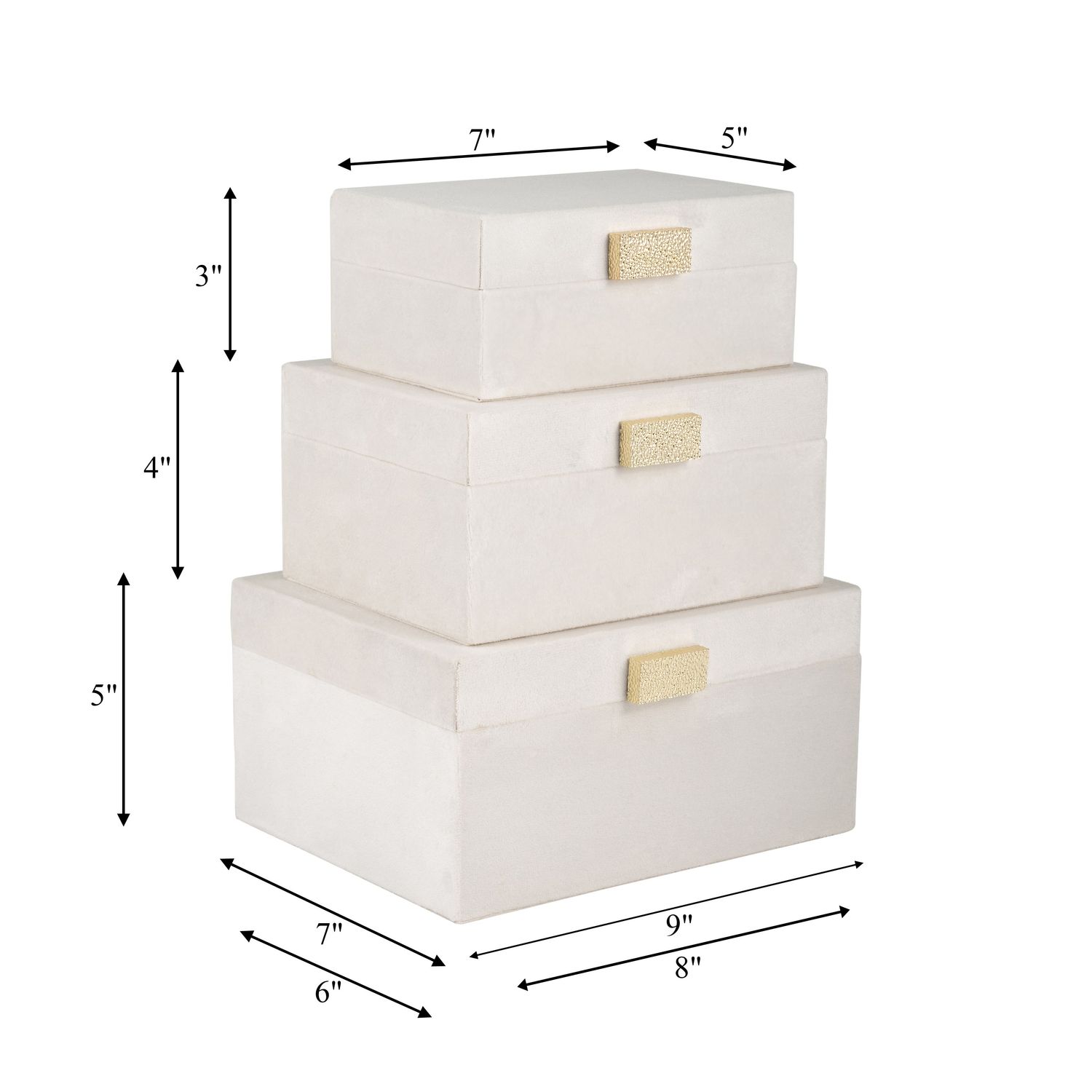 Kenadi 3 Piece Box Set (7,8,9&quot;)