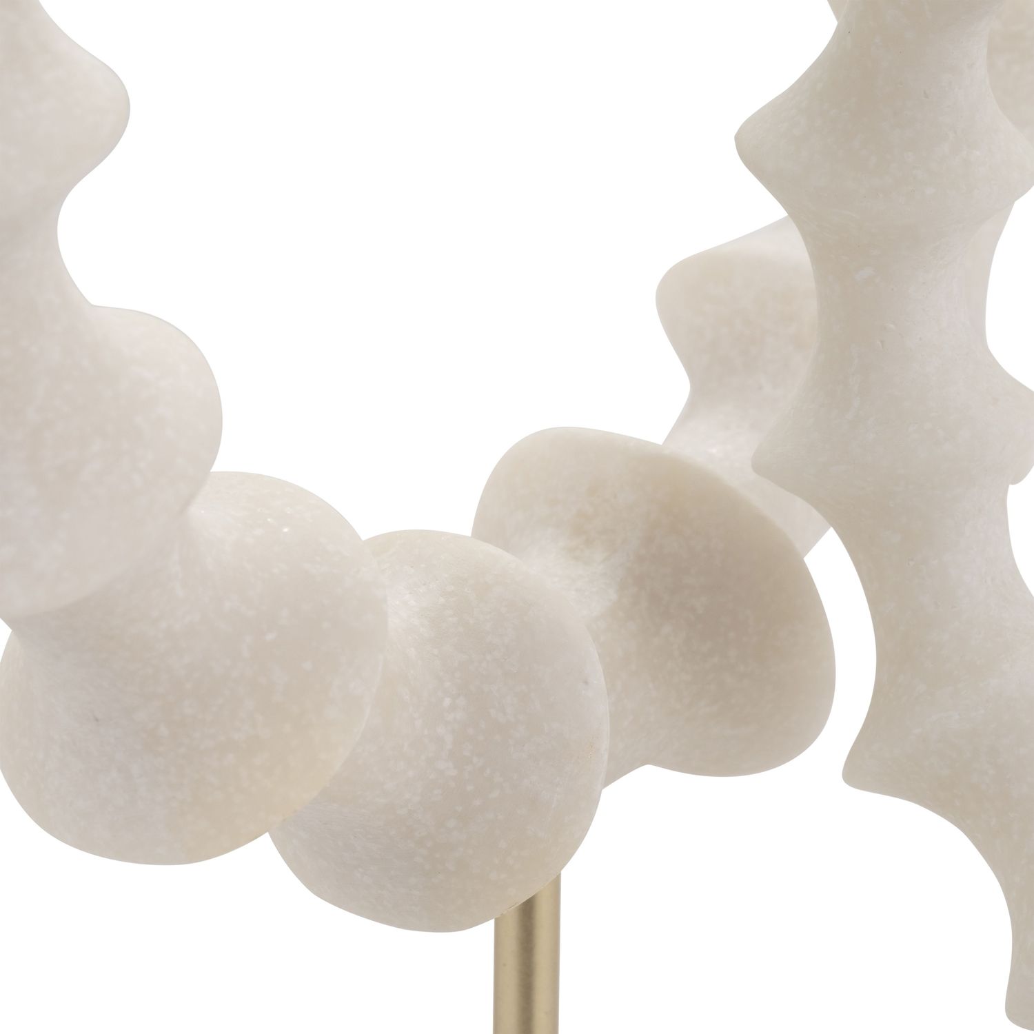 Leigha Pearl Circle Statue Set of 2 (15/18&quot;)