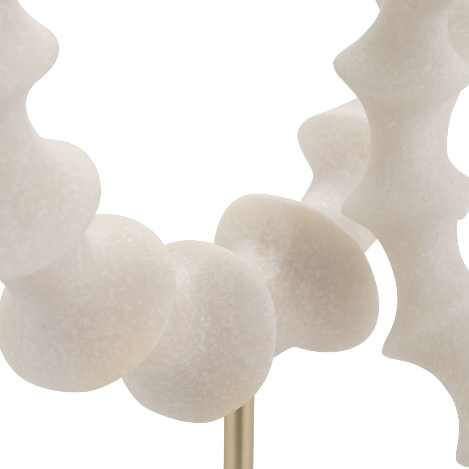 Leigha Pearl Circle Statue Set of 2 (15/18&quot;)