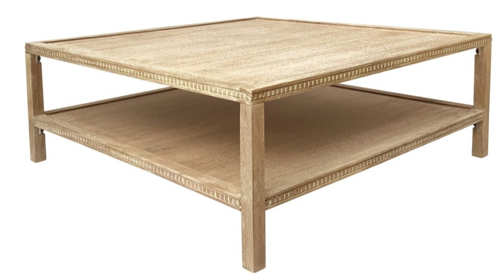 Sara Sq. Coffee Table 42&quot;W x 42&quot;D x 18&quot;H