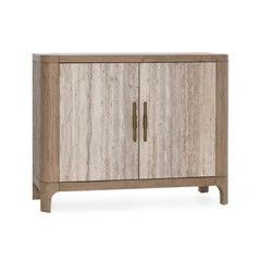Alp Reclaimed Pine 2Dr Cabinet Nat. 46&quot; X 18&quot; X 36&quot;