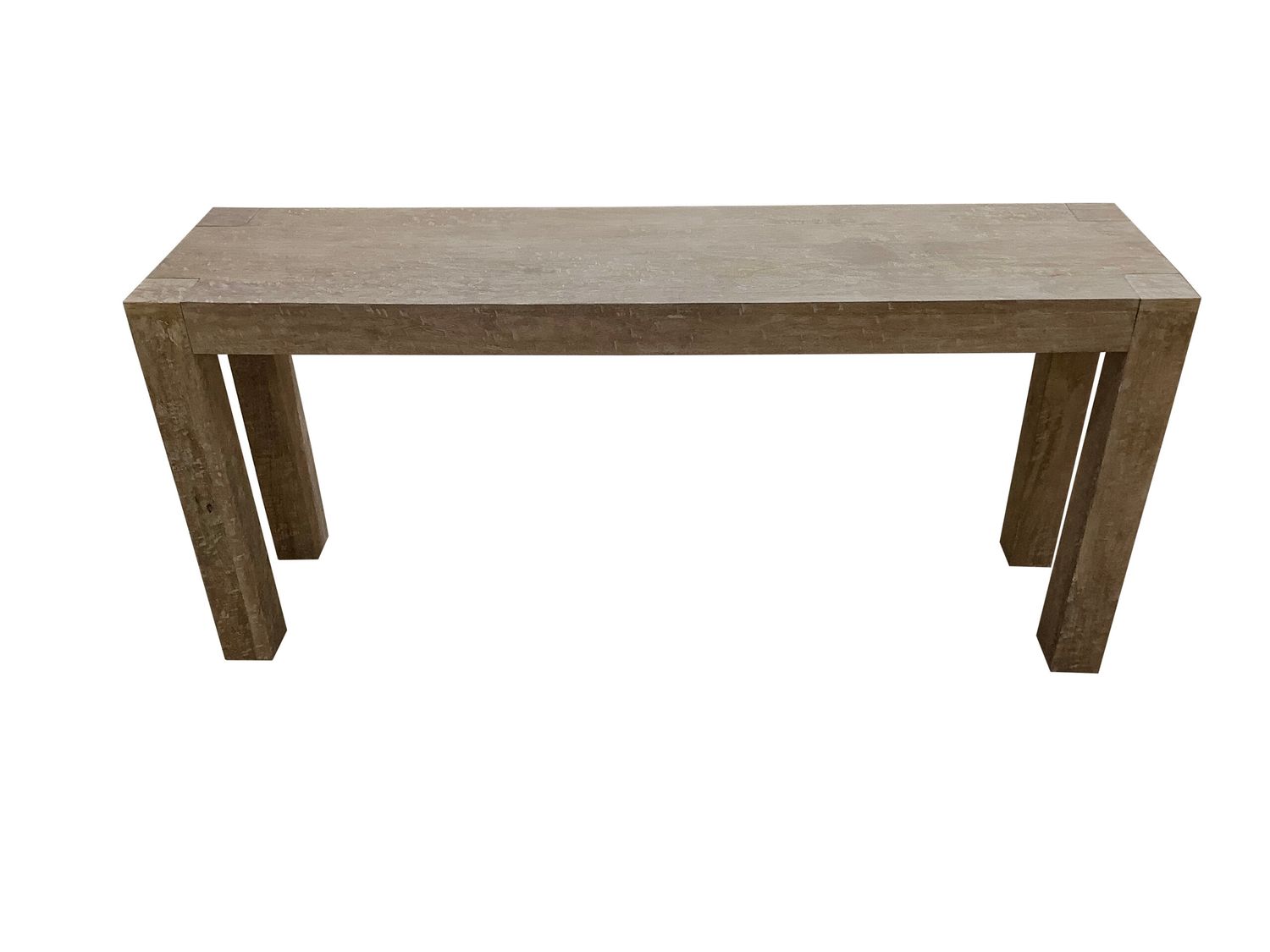 Folk Console Table 72&quot;L x 33.5&quot;H x 18&quot;W