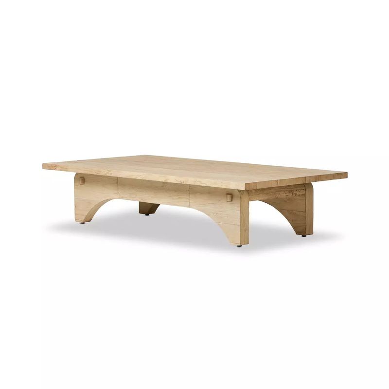 Coffee Table Washed 70"w x 35"d x 15"h
