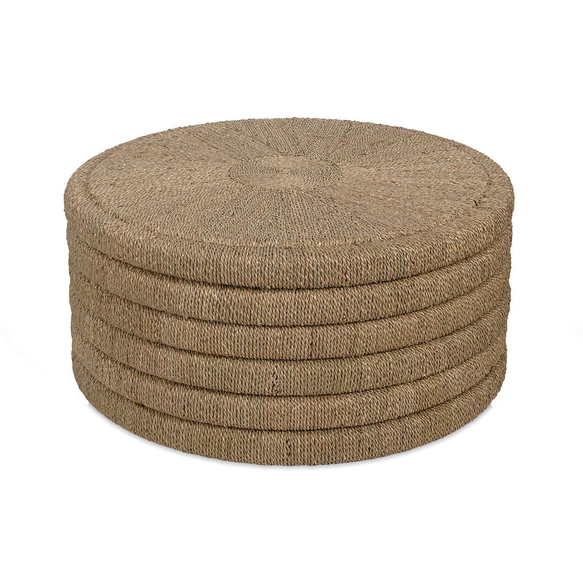 32&quot; Round Coffee Table Natural H 17&quot;