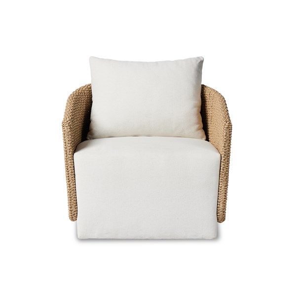 Maven Outdoor Swivel Chair-31.25x34.75x33.25