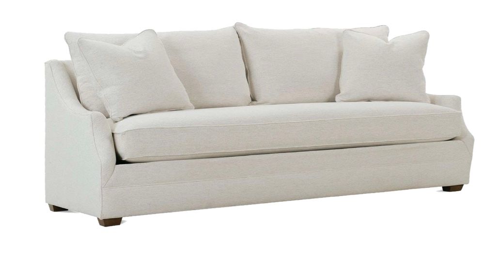 Kara Sofa (Bench Cushion)-102-CR-19 -Gracious Living  90L x 39D x 40H  (Z)