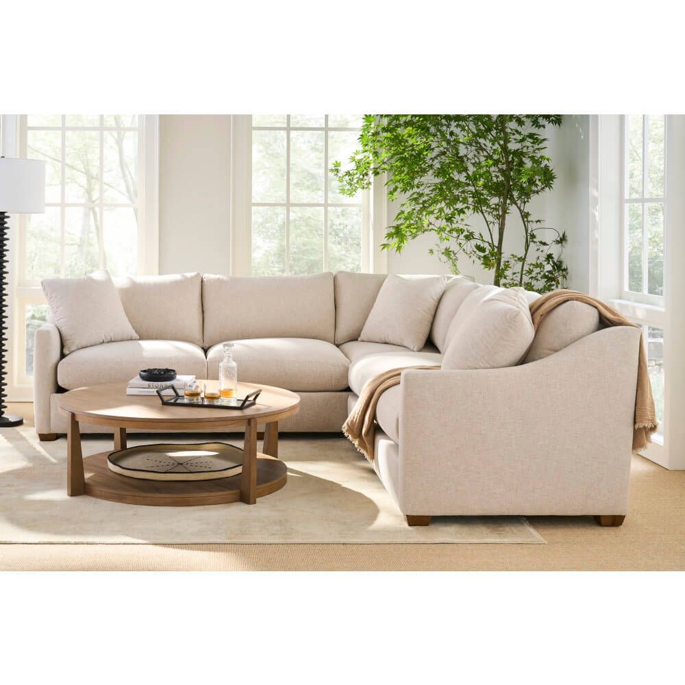 Quick Ship! Bradford Express Sectional 111&quot; x 111&quot; x  39&quot; D x 37&quot;H BU102-28