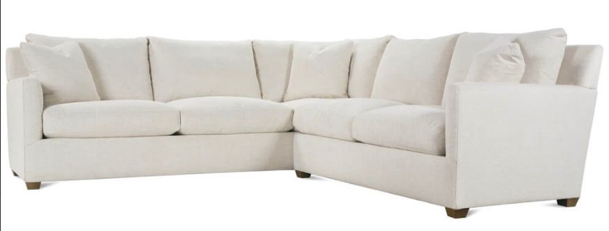 Quick Ship ! LILAH 2 PC SECTIONAL - 105CR-43-Latte=106&quot;x110&quot;x40 D x 38&quot; H