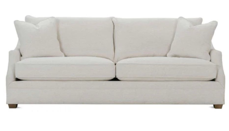 Kara Sofa (Bench Cushion)-102-CR-19 -Gracious Living  90L x 39D x 40H  (Z)