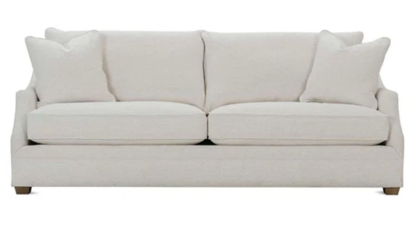 Kara Sofa (Bench Cushion)-102-CR-19 -Gracious Living  90L x 39D x 40H  (Z)