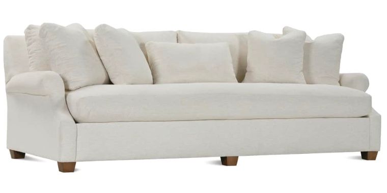 Bristol Sofa Nomad Snow (102CR-19)  98W 46D 35H- Carob Finish - Nomad Snow (102CR-19)