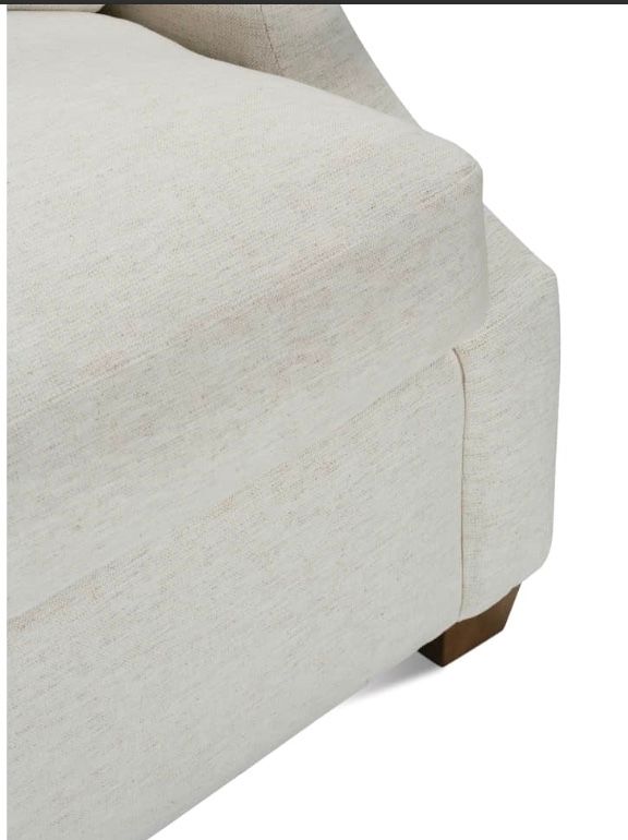 Bristol Sofa Nomad Snow (102CR-19)  98W 46D 35H- Carob Finish - Nomad Snow (102CR-19)
