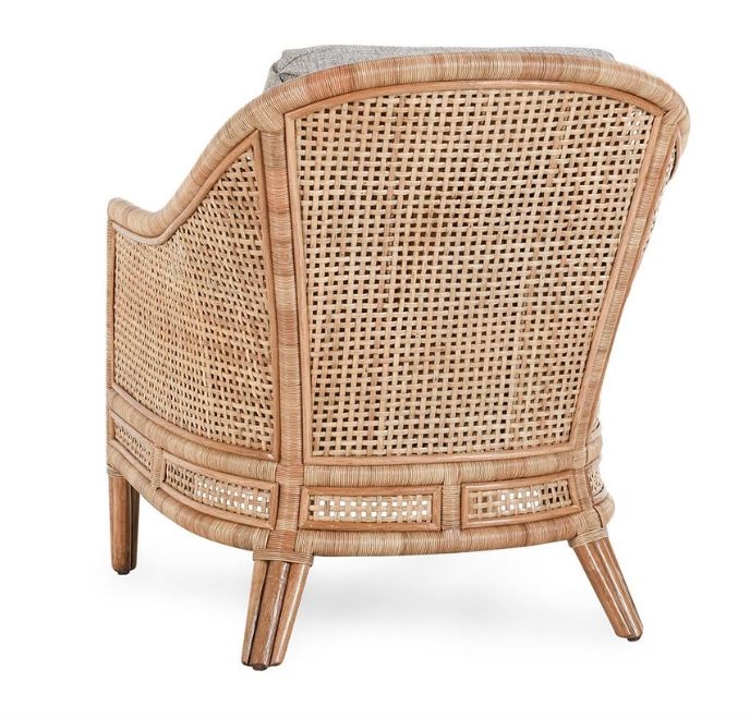 Jasmin Accent Chair-Natural/Sand- 29.5x36x33.75 No Extra Discounts Allowed