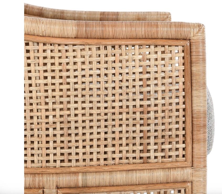 Jasmin Accent Chair-Natural/Sand- 29.5x36x33.75 No Extra Discounts Allowed