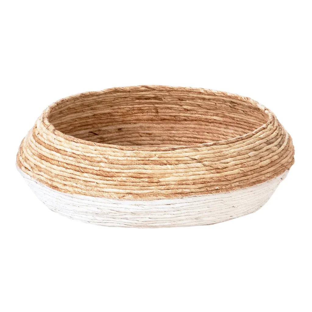 Abaca Basket Set-22x22x7