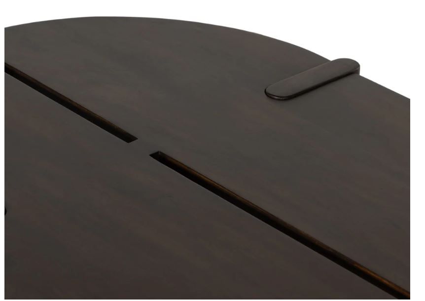 Ridge Coffee Table Brown 67 x 37.5 x 17