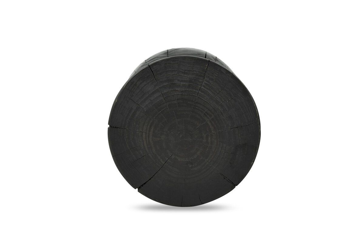 Aliza End Table Black Pine 15.50&quot;w x 15.50&quot;d x 17.00&quot;h