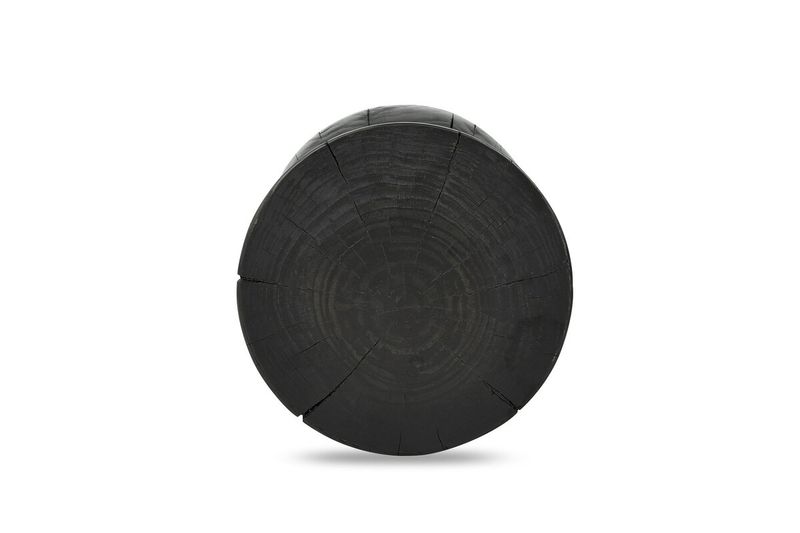 Aliza End Table Black Pine 15.50"w x 15.50"d x 17.00"h