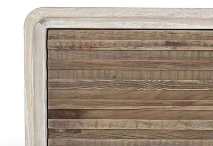 Elodie 4Dr Sideboard Beige/Natural 79 X17 X 34