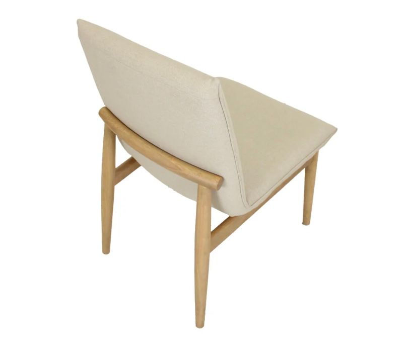 Nueva Dining Chair Beige W: 20.25&quot; | D: 24.5&quot; | H: 35&quot;