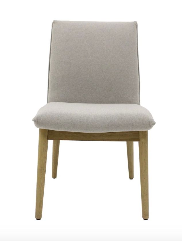 Nueva Dining Chair Beige W: 20.25&quot; | D: 24.5&quot; | H: 35&quot;