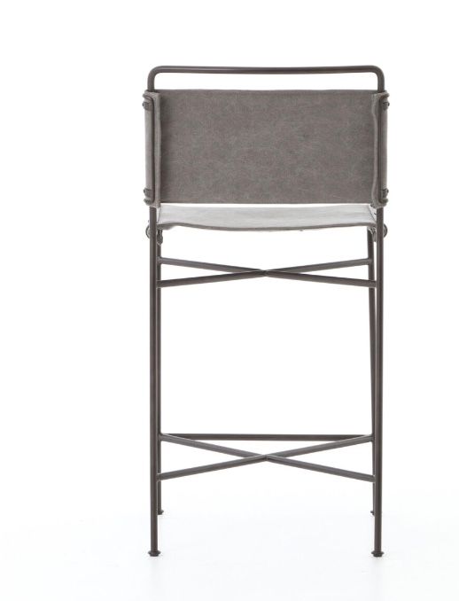 Wharton Counter Stool-Stone Wash Grey-20.5x24.25x40