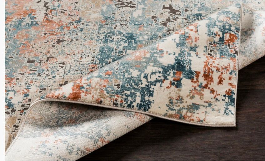 Supun-2302   2&#39;x 3&#39; Rug 80% Polypropylene, 20% Polyester