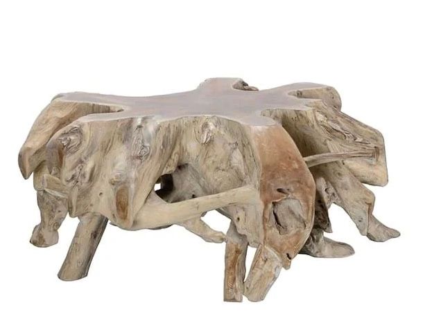 Teak Root Coffee Table - 41x38x18