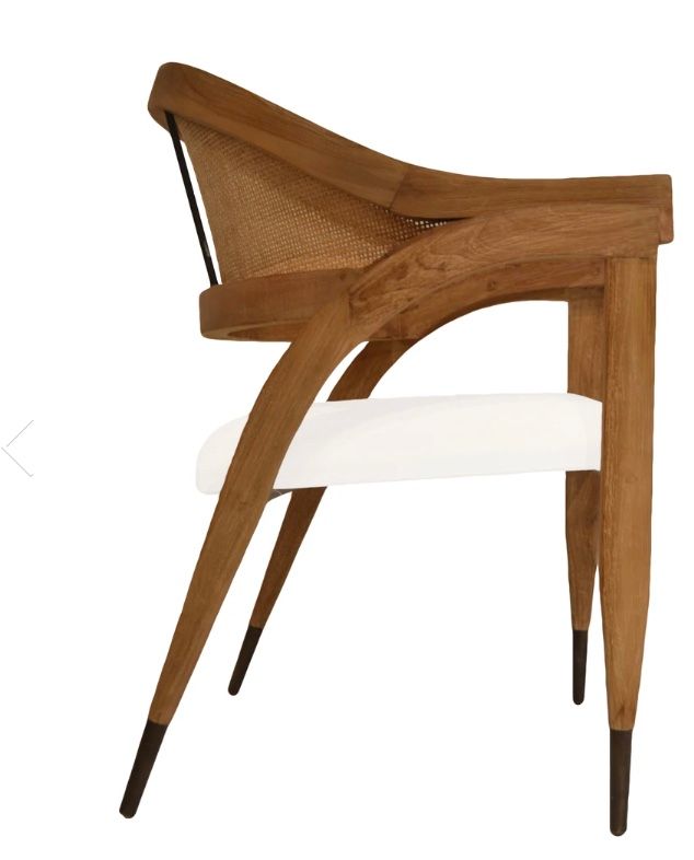 Maxwell Chair-White Wash-24x22x32 Clearance No other Discounts allowed