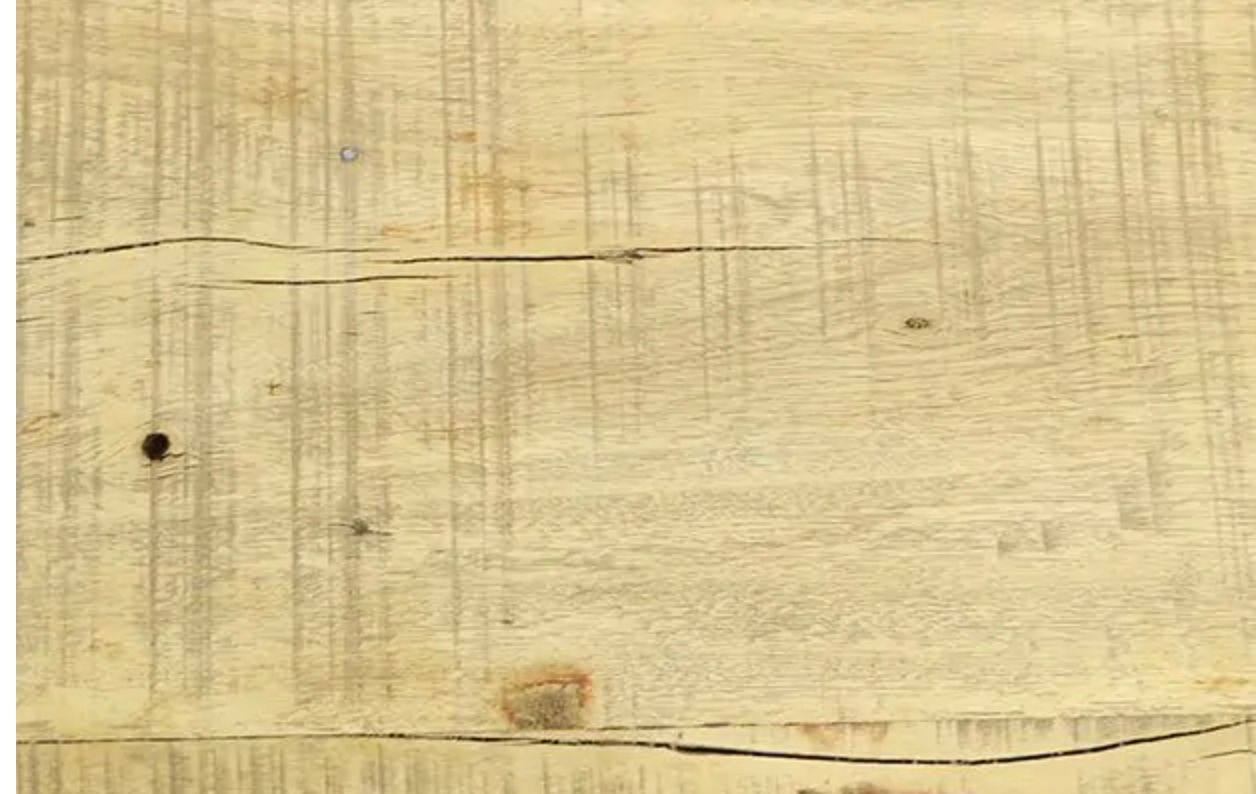 Wood Wedding Table Bleached-66x18x30
