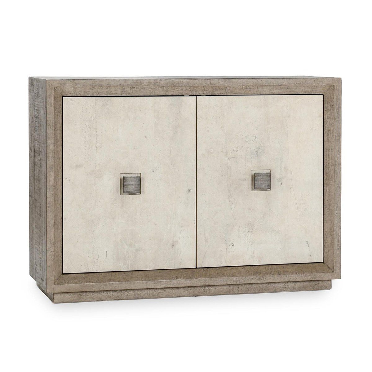 Denver Reclaimed Pine 2Dr Cabinet Distressed 50 W x 18 D x 36 H