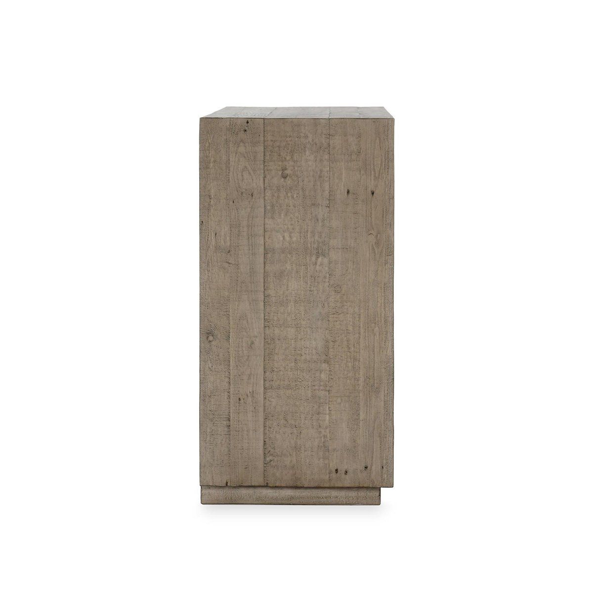 Denver Reclaimed Pine 2Dr Cabinet Distressed 50 W x 18 D x 36 H