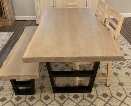 Hailey Acacia 72&quot; Dining Table NWW 72&quot; X 36&quot; W X 30&quot; H