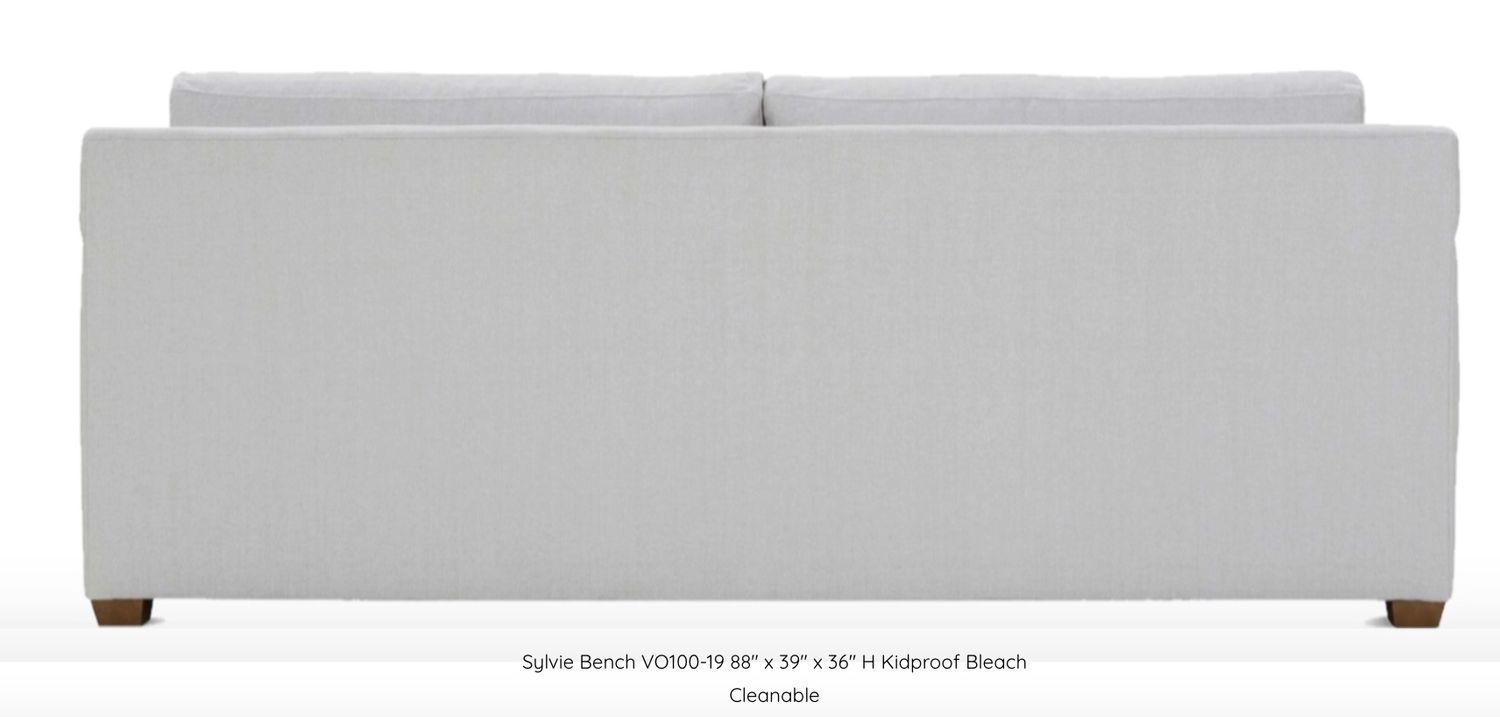 Spring Special Sylvie Bench VO100-19  88&quot; x 39&quot; x  36&quot; H Was 3993. 40% off Clearance