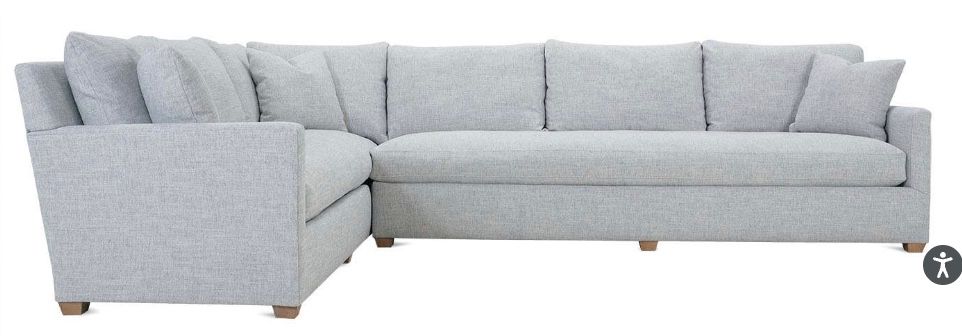 Lilah 2 pc Bench 106&quot; x 110&quot; BU102-28-Latte WP+ KP ( 244-Rs end + 249 Ls end w corner)Grade  X
