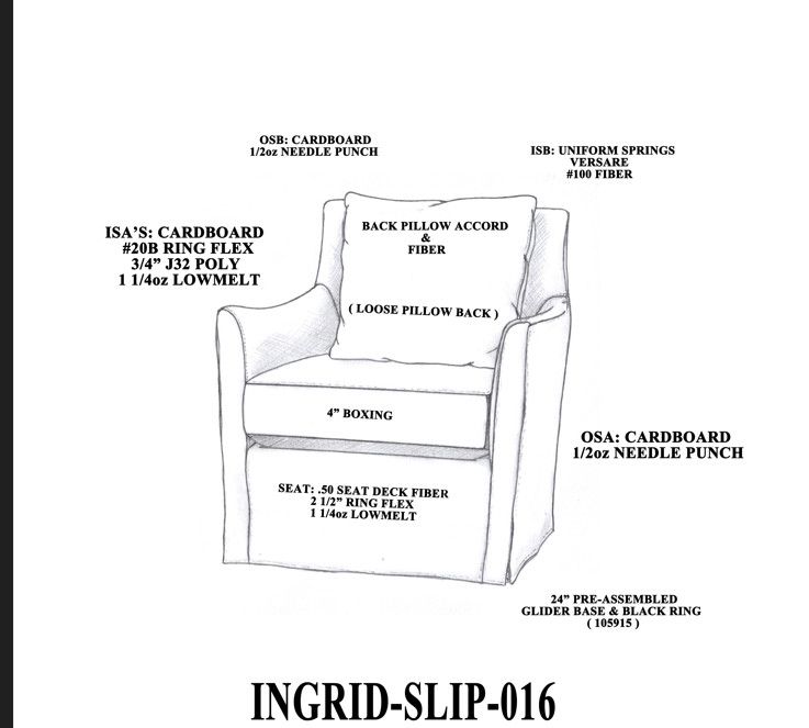Ingrid-SLIP-Swivel Chair- 016- 12455-47(AA)-30x36x36