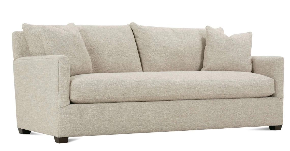 LILAH BENCH CUSHION SOFA- ZW109-47 (V)  L:  89&quot; D:  40&quot; H:  38&quot; WEARPROOF +