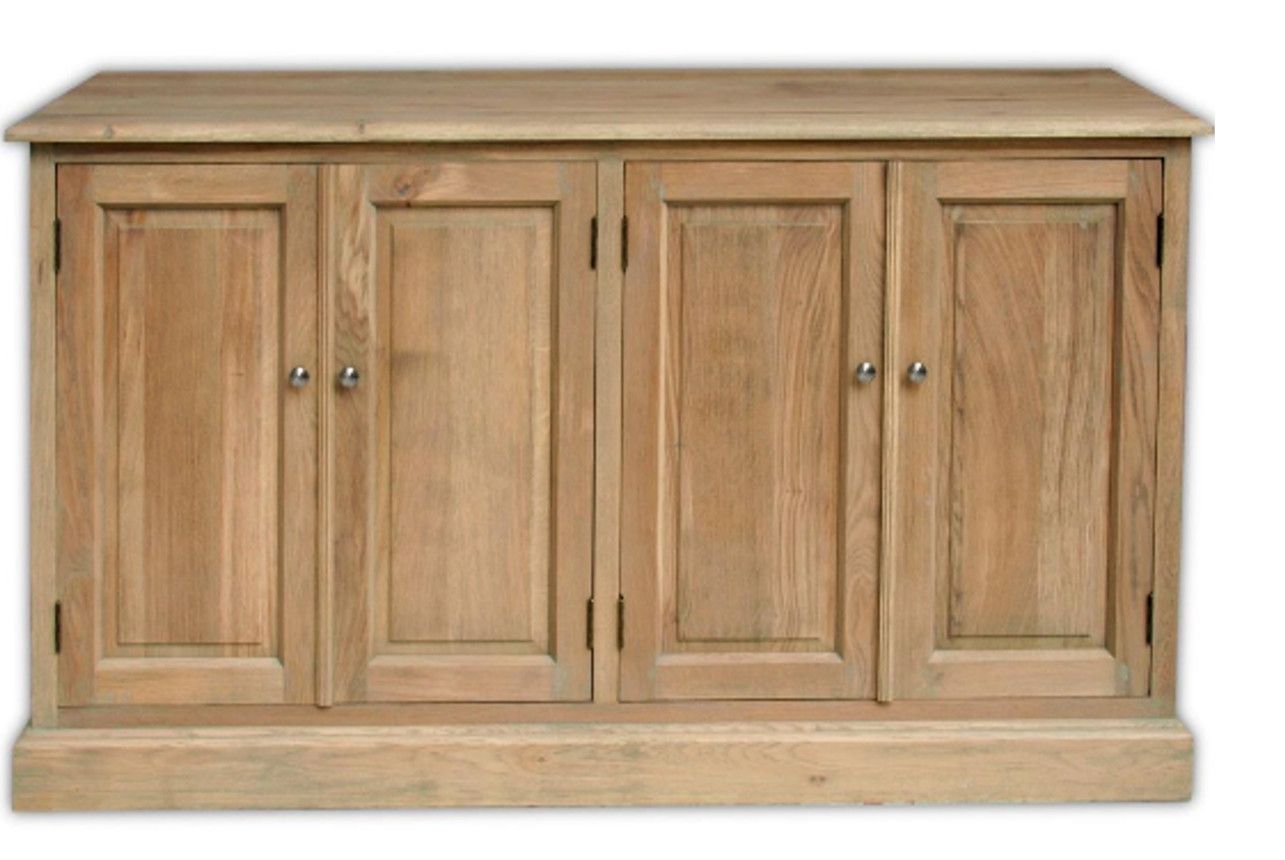 WD Cabinet W 4DRS WD Base Natural 63x15.75x35.50
