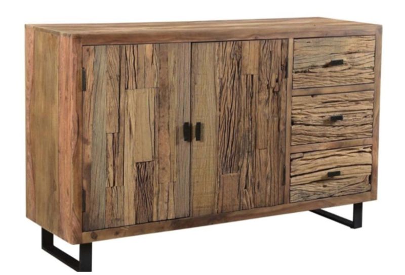 WD Cabinet W Sleeper 2DRS/3DRWS Natural 47.25x15.75x29.50 MCA-1158
