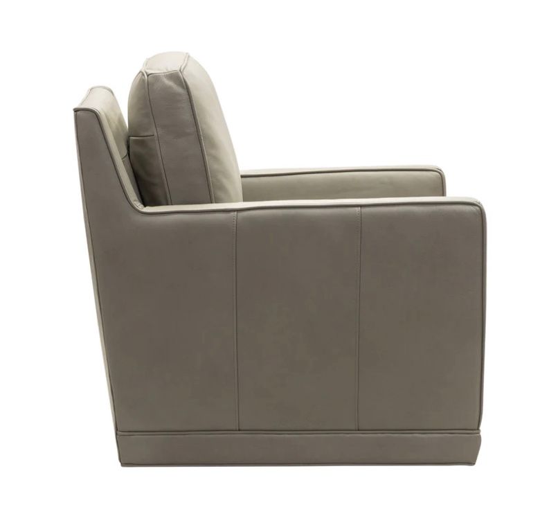 Julie Swivel Chair  Morgan Mist W 30.5&quot; H 36&quot; D 36&quot; SD 19.5