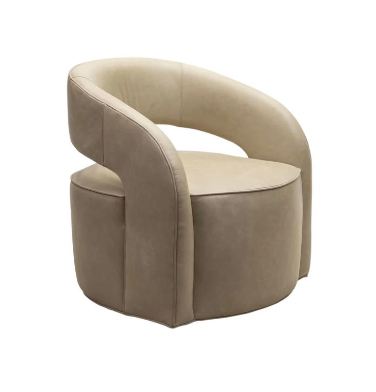 Carmel Swivel Kudos Khak W 28.25&quot; H 30.25&quot; D 28&quot; SD 28&quot;