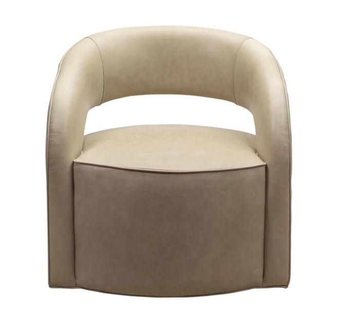 Swivel Kudos Khak W 28.25" H 30.25" D 28" SD 28"